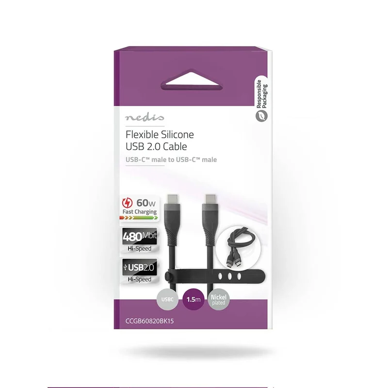 USB-Kabel USB 2.0 - USB-C™ Male - USB-C™ Male