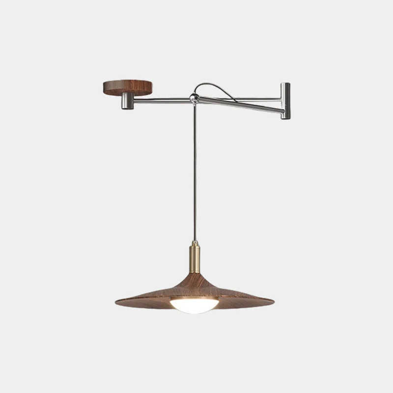 LED Hanglamp Verstelbare Arm Dimbaar met Afstandsbediening Scandinavisch Design IJzer Acryl Woonkamer Eetkamer | Sansoti