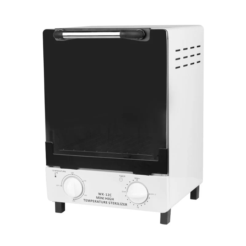 WX-12C Hogetemperatuursterilisator 12L – 1000W – 0–250°C – Professionele Droge Hete Lucht Sterilisator voor Salon en Praktijk