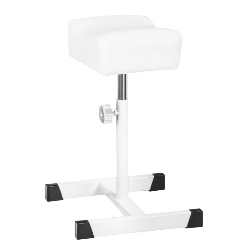 Bell Pedicure Voetenbankje Wit – Verstelbaar 45–70 cm – Professionele Pedicure Voetsteun – Stabiele Basis 32x30 cm