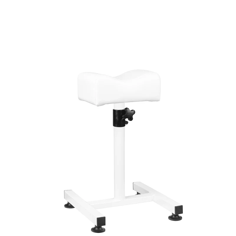 Pedicure Voetenbankje 117 – Verstelbaar 41–65 cm – Compact Model – Professionele Voetensteun – Wit