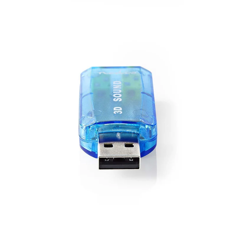 Geluidskaart 5.1 - USB 2.0 - Headset-aansluiting: 3.5 mm Male