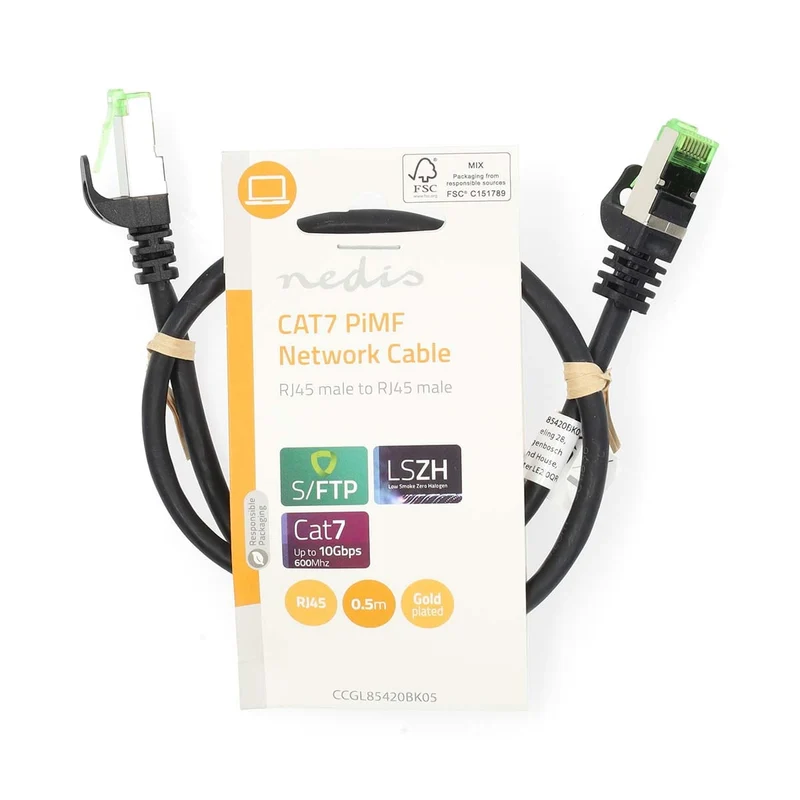 CAT7 Netwerkkabel S/FTP - RJ45 Male - RJ45 Male