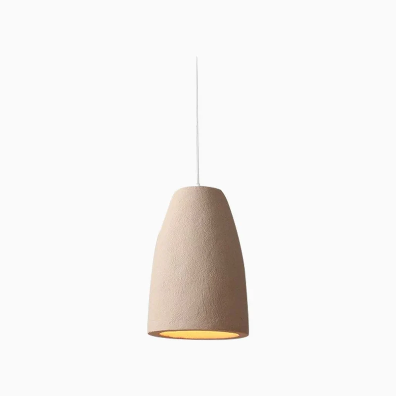Hanglamp Polystyreen Beige Organische Vorm LED Instelbaar Licht Scandinavisch Minimalistisch Eetkamer | Sansoti