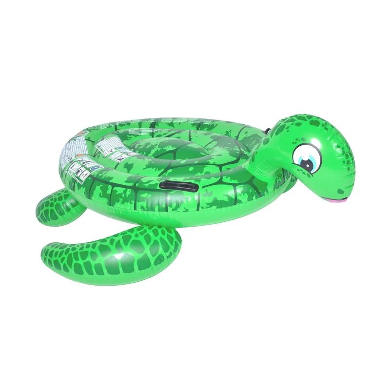 SunClub Schildpad Zwemband XXL – Opblaasbare Schildpad Zwemring 134 cm – Met Handgrepen – Max. 100 kg