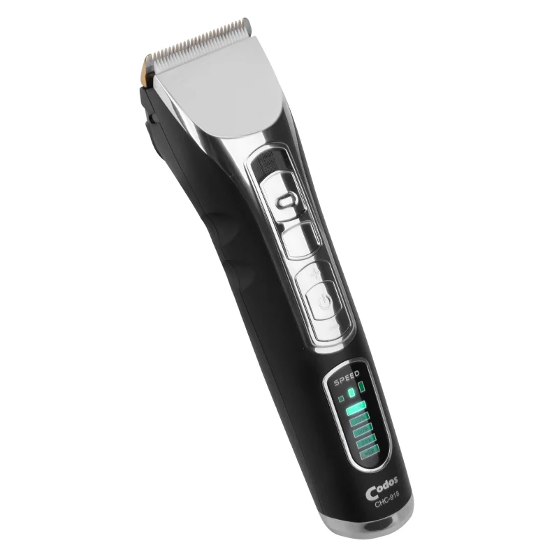 CODOS Wes 918 Draadloze Tondeuse Voor Professionals Kapseltrimmer Met Li Ion Batterij LED Display Verwijderbare Mes