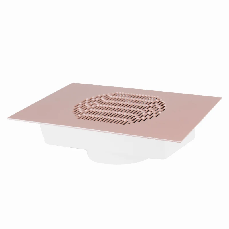 Momo S-41 Inbouw Nagelafzuiger – Tafel Stofafzuiger – 25W – Met Stofzak – Rosé Goud – Salon