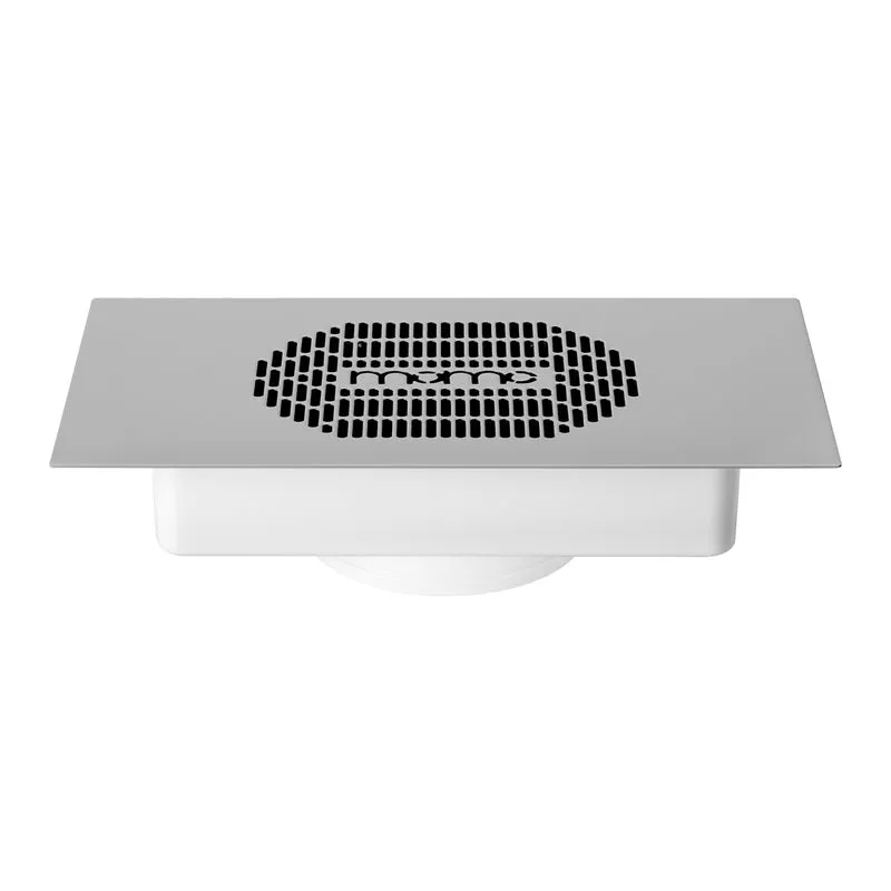 Momo S-41 Inbouw Nagelafzuiger – Tafel Stofafzuiger – 25W – Met Stofzak – Chrome – Salon