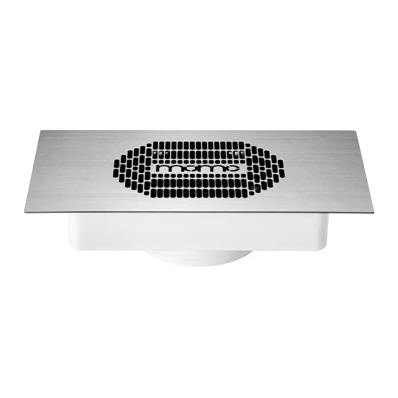 Momo S-41 Inbouw Nagelafzuiger – Tafel Stofafzuiger – 25W – Met Stofzak – Zilver – Salon