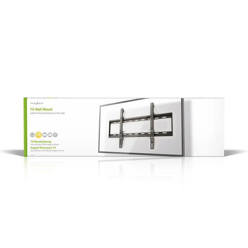 Vaste TV-Muurbeugel 42 - 70" - Maximaal schermgewicht: 60 kg - Minimale muurafstand: 29 mm