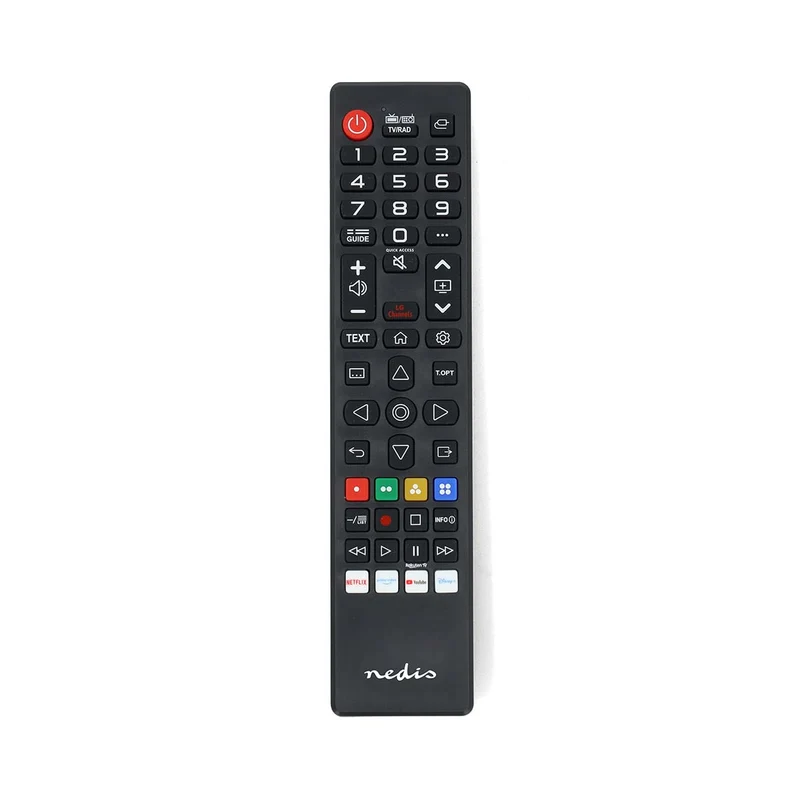 Vervangende Afstandsbediening Geschikt voor: LG - Voorgeprogrammeerd - 1 Apparaat