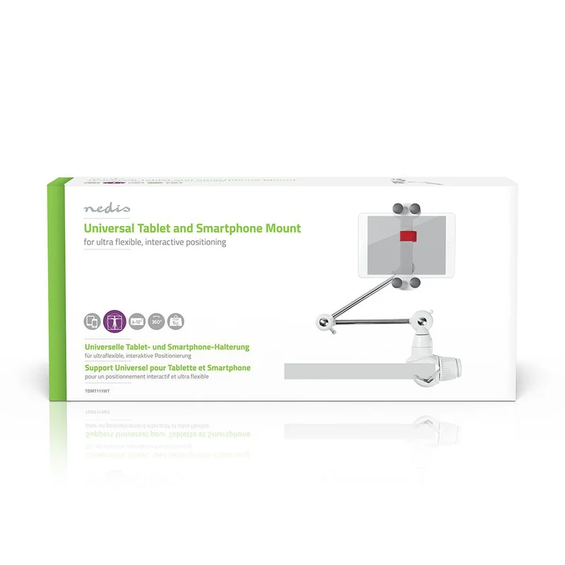 Tablet Standaard Interactief - Metaal / Wit