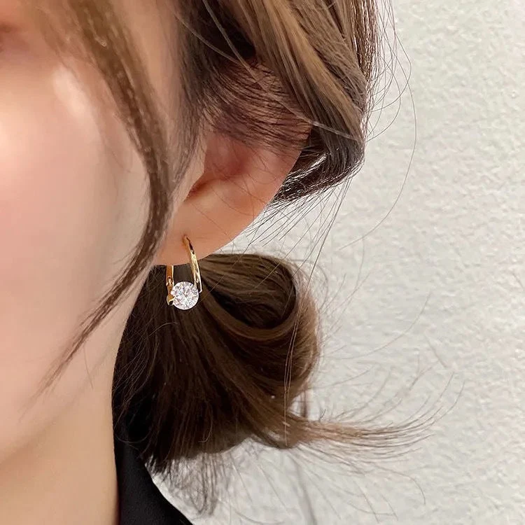 Germanium Oorbellen Zwart Goud Zilver Acupressuur Oorpunten Energiebalans Wellness Magnetische Sieraden | Sansoti