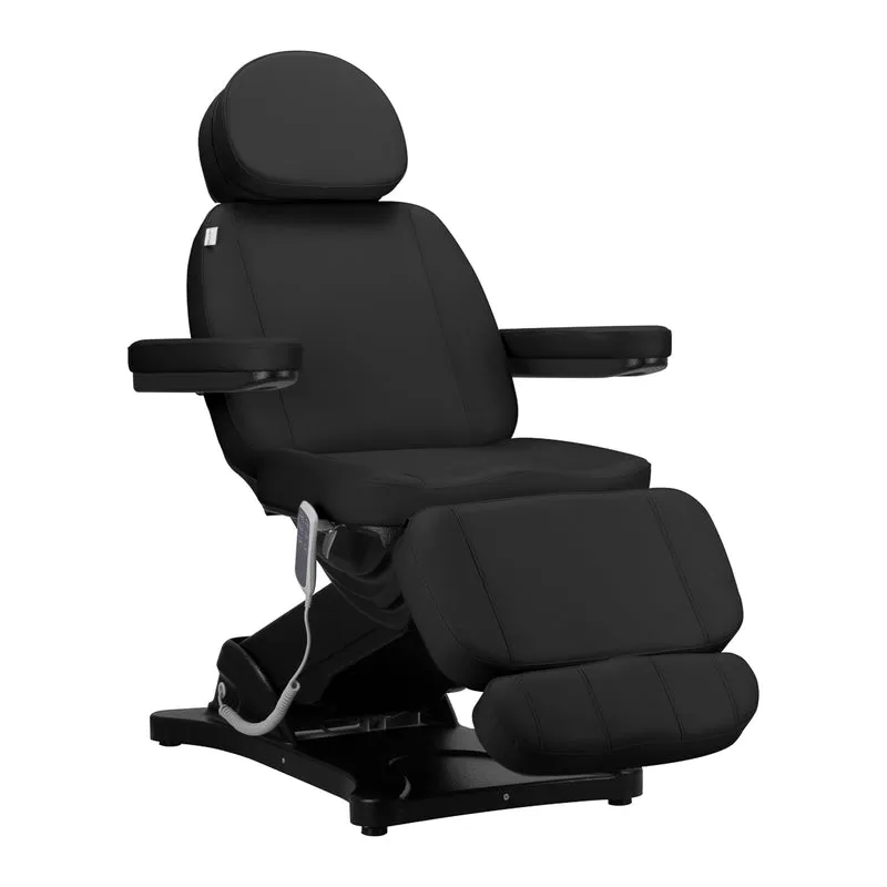 Sillon Classic Elektrische Behandelstoel – 3 Motoren – Zwart – Verstelbaar – Cosmetische Stoel Salon