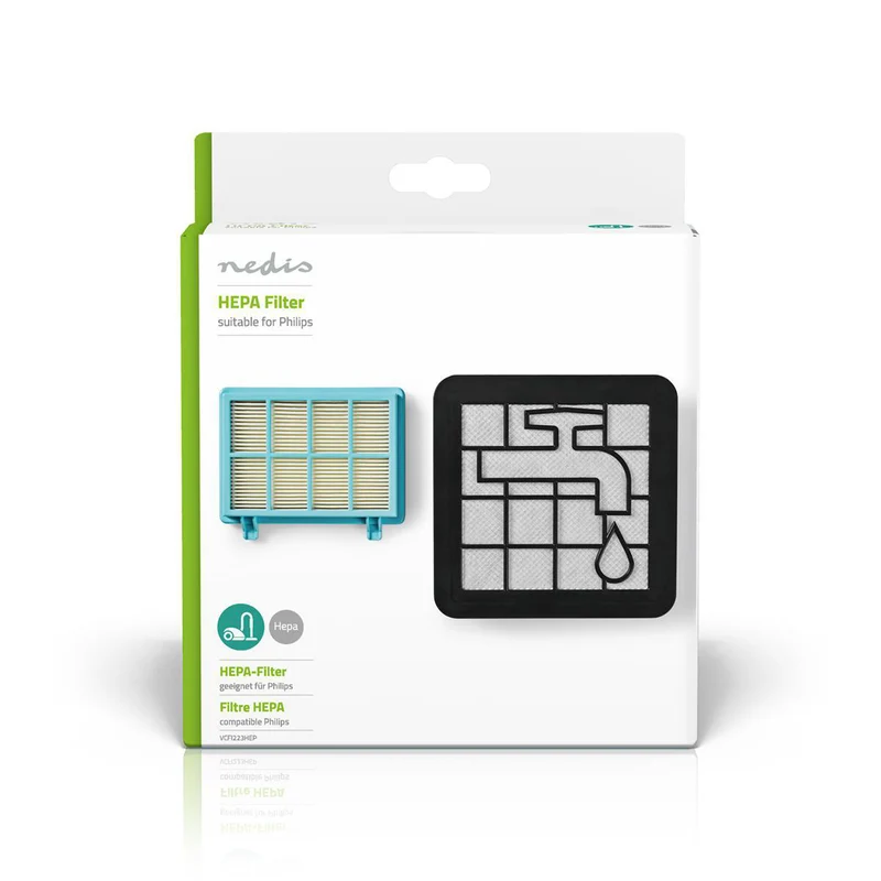 HEPA Filter Set Vervanging voor: Philips - HEPA-Filter en Motorfilter - H11
