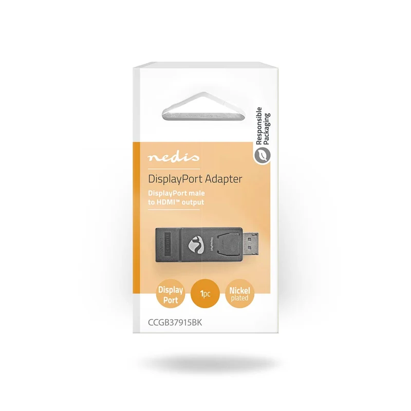 DisplayPort-Adapter DisplayPort Male - HDMI™ Output - 1080p@60Hz