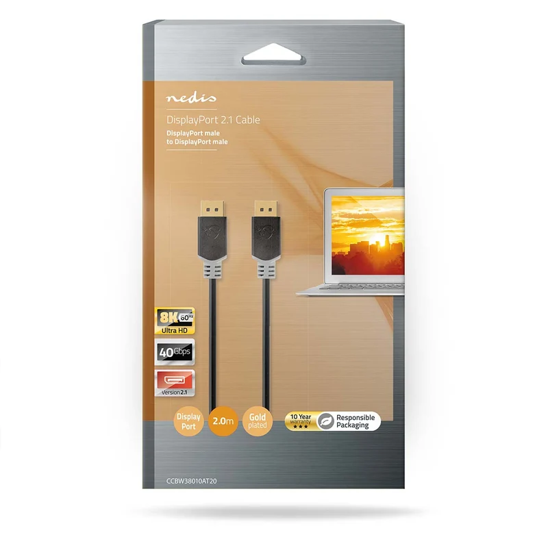 DisplayPort-Kabel DisplayPort Male - DisplayPort Male - 8K@60Hz