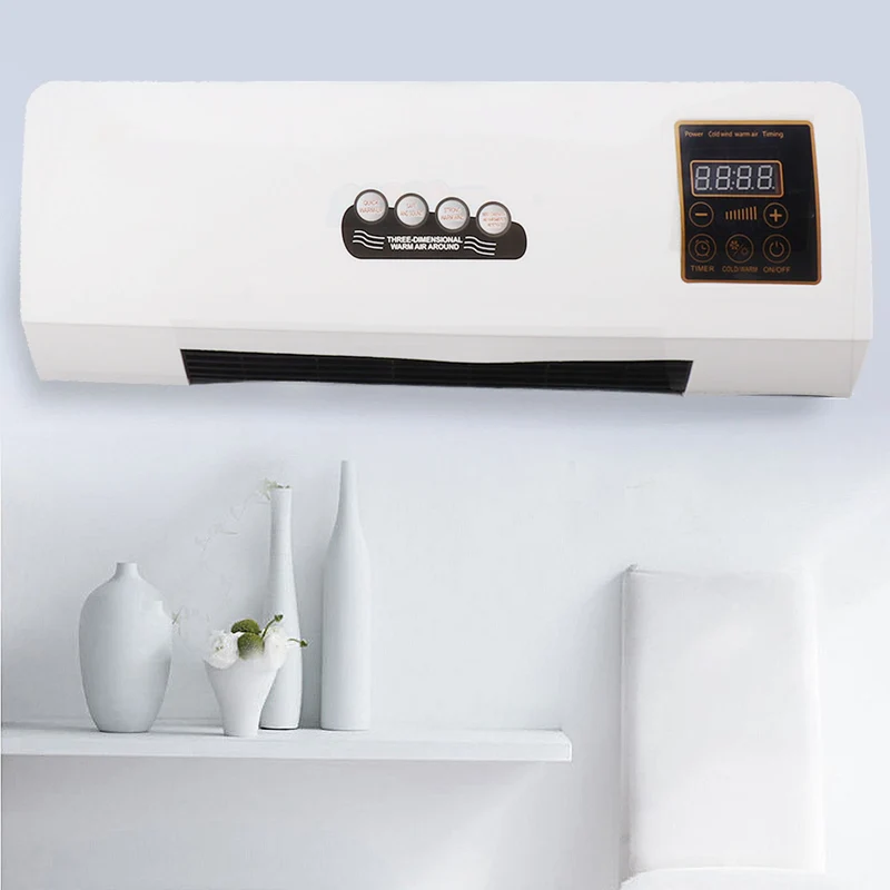 Wandmontage Klimaatunit 4-in-1 Ontvochtigen Koelen Verwarmen 1800W 23dB Timer Instelbaar Studio Vakantiewoning | Sansoti