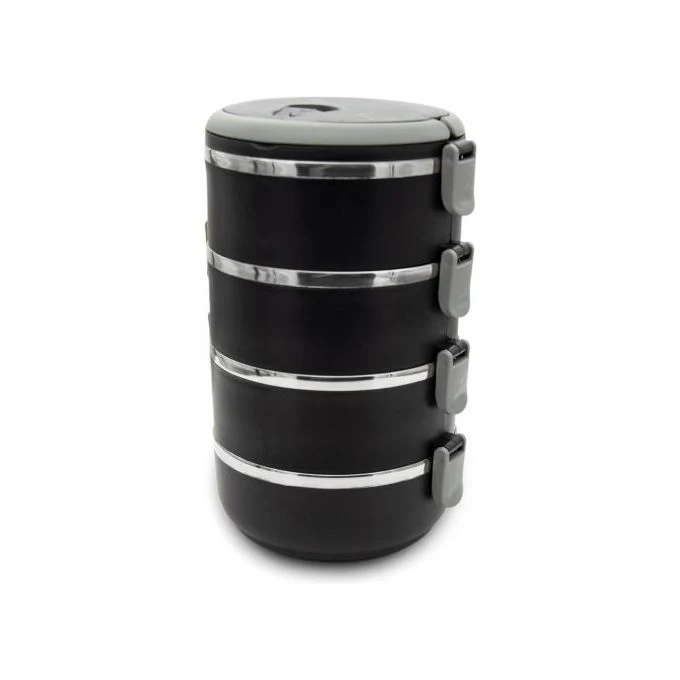 Meyerhoff RVS Lunchbox 4-delig – Thermische Stapelbare Lunchbox