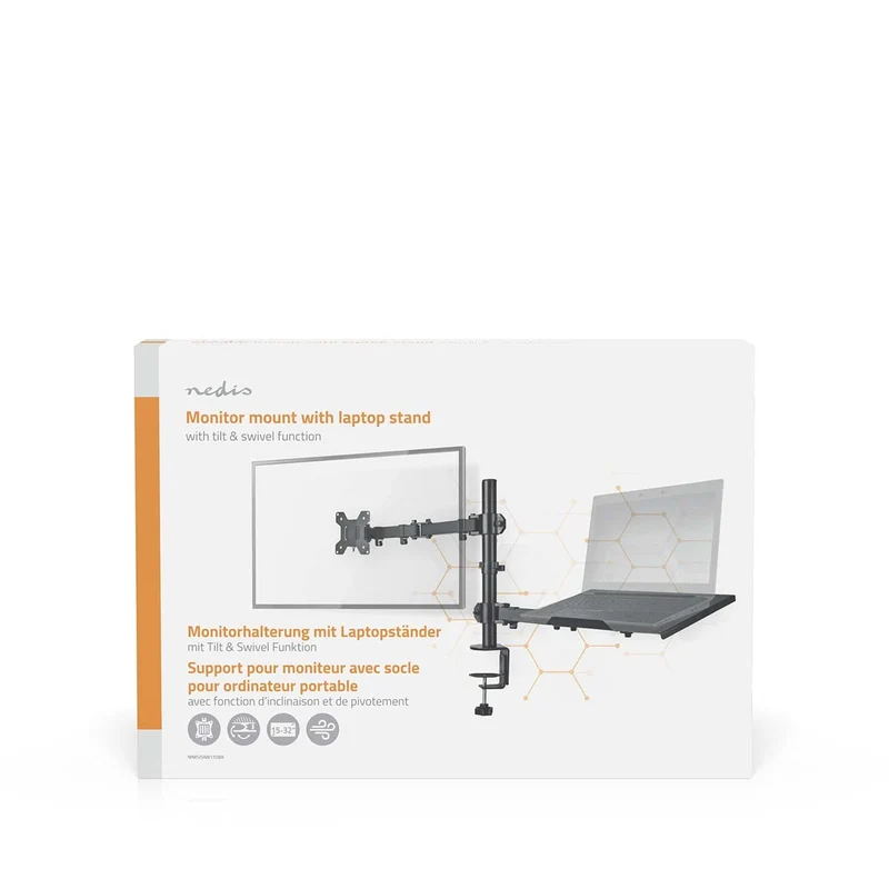 Monitorbeugel voor Bureaus Notebook - 1 Scherm - 15 - 32"