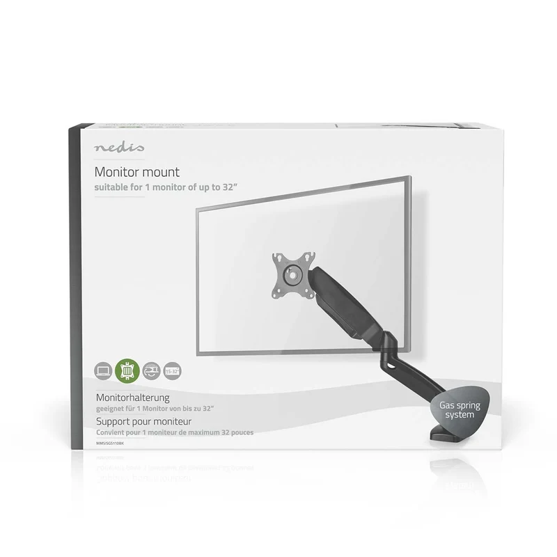 Monitorbeugel voor Bureaus Gasveer - 1 Scherm - 15 - 32"