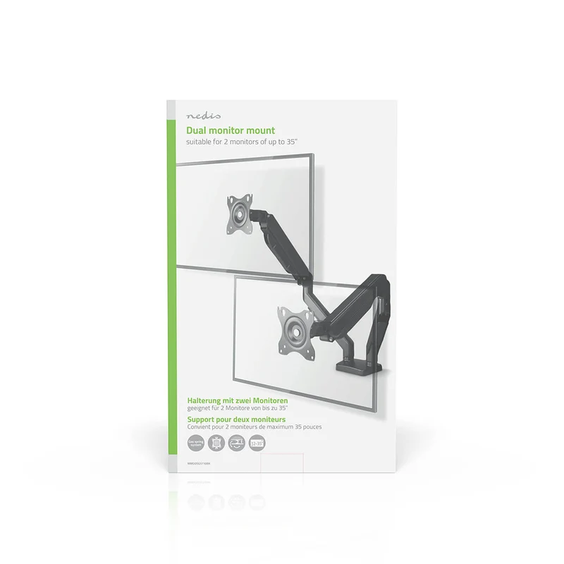 Monitorbeugel voor Bureaus Gasveer - 2 Schermen - 12 - 35"