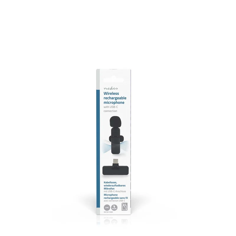 Microfoon Apparaat: Notebook / Smartphone / Tablet - Draadloos / USB Type-C™ - USB-C™ Female