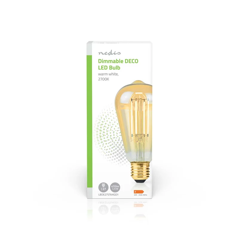 LED-Filamentlamp E27 ST64 - 4.9W - 470 lm