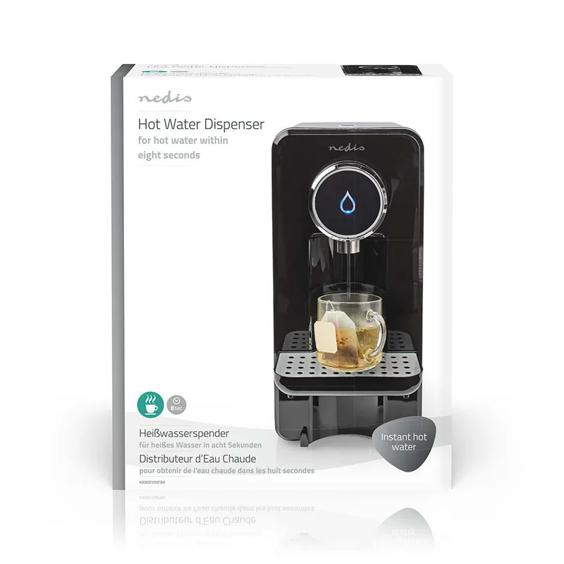 Heetwaterdispenser 2600W - 2.5l - Zwart