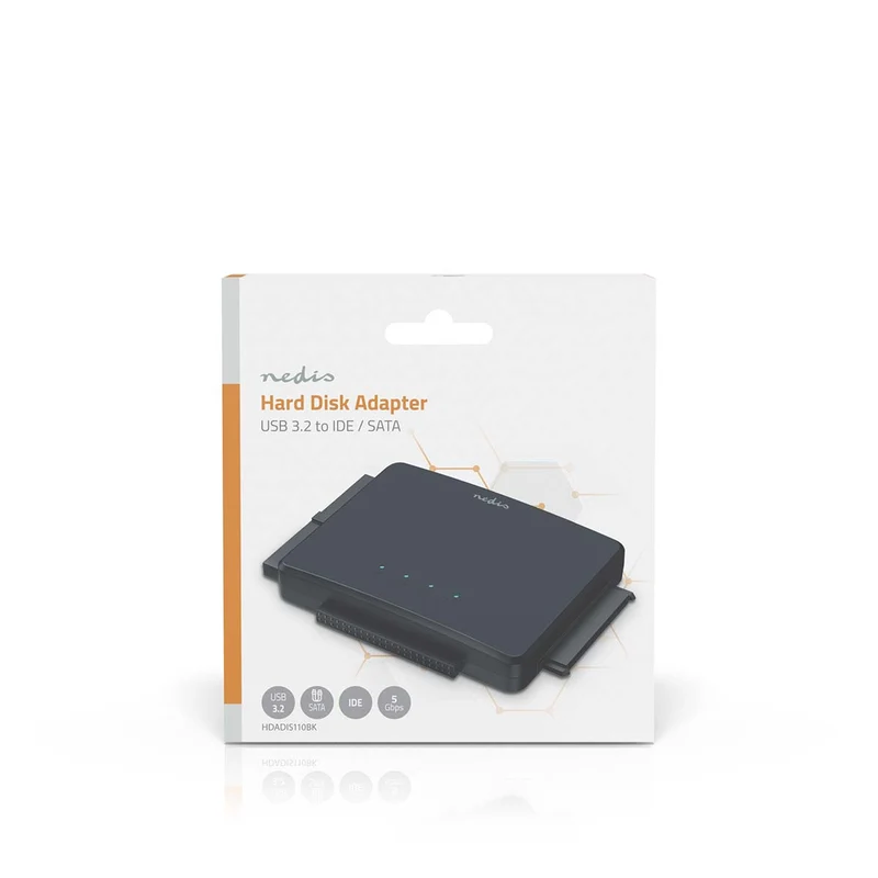 Hardeschijfadapter USB 3.2 Gen1 - 2.5 / 3.5" - IDE + SATA