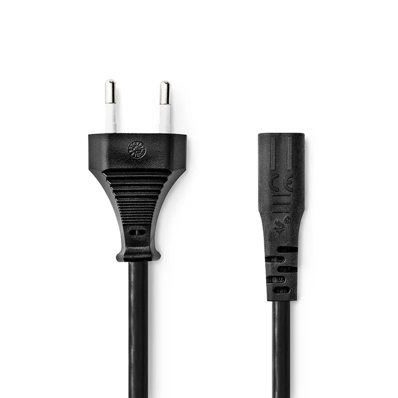 Stroomkabel Euro Male - IEC-320-C1 - Recht