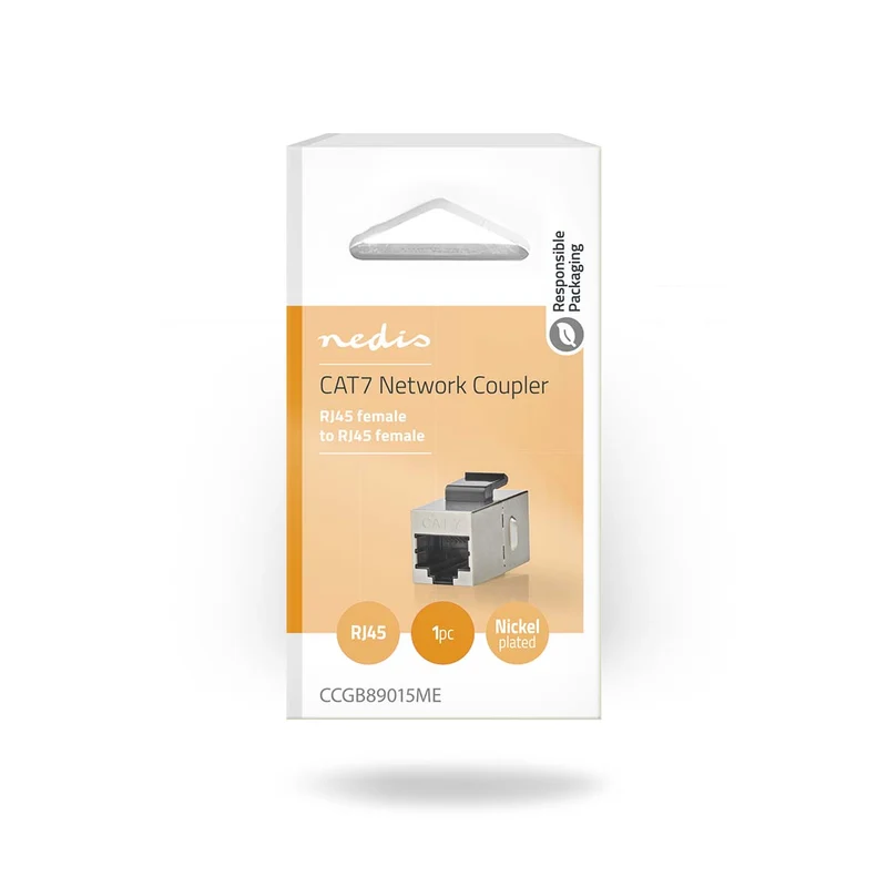 Netwerkkoppeling CAT6a / CAT7 - Afgeschermd - RJ45 Female