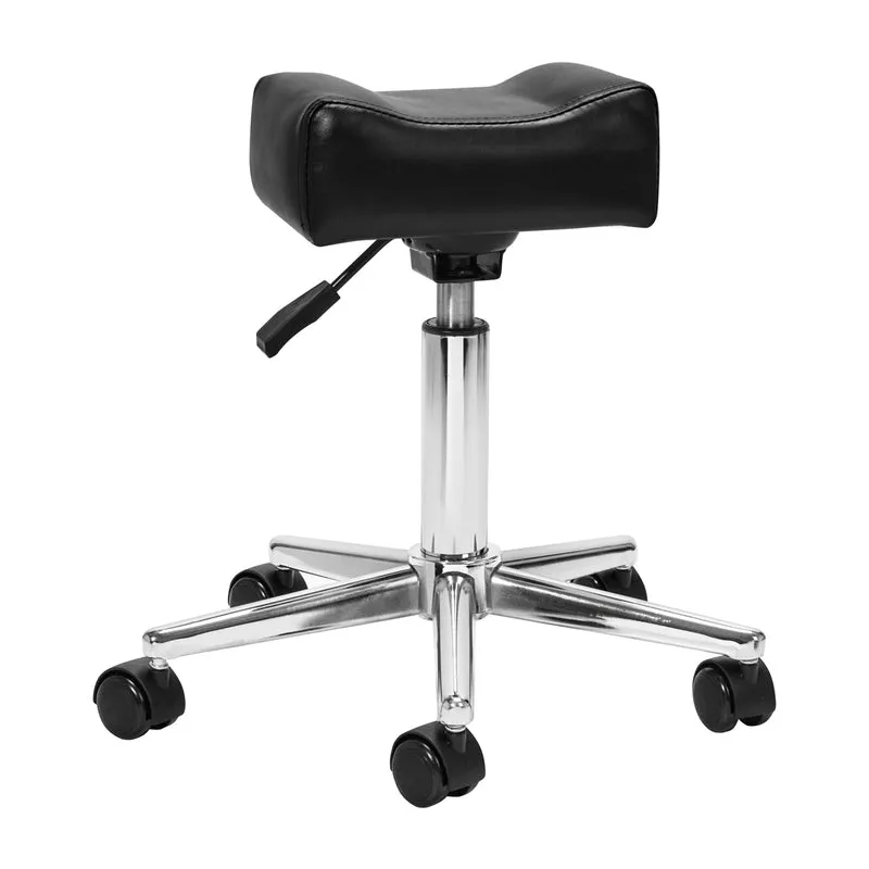 Mobiele Pedicure Voetensteun Zwart – Sillon Bell – In Hoogte Verstelbaar & Draaibaar – Professionele Voetsteun voor Pedicurebehandelingen