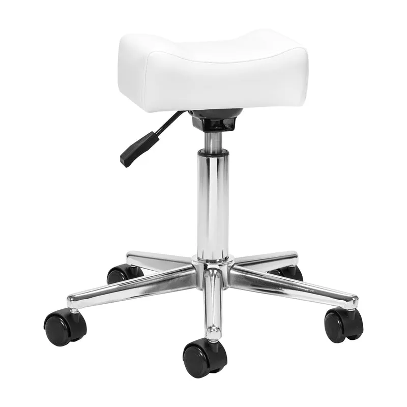 Mobiele Pedicure Voetensteun Wit – Sillon Bell – In Hoogte Verstelbaar & Draaibaar – Professionele Voetsteun voor Pedicurebehandelingen