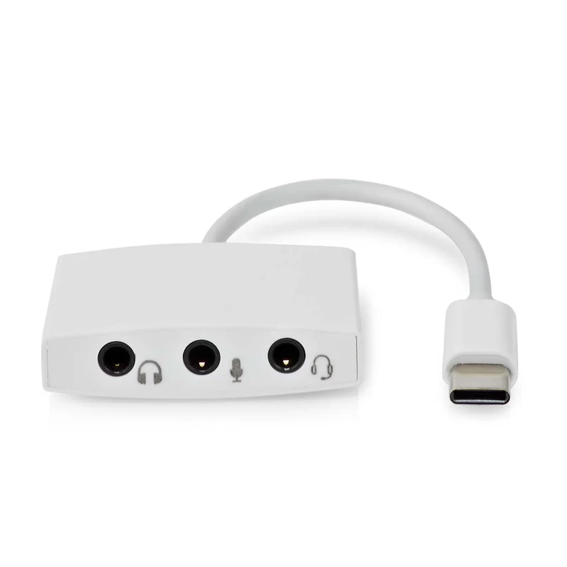 USB-C™ Adapter USB 2.0 - USB-C™ Male - 3,5 mm Female