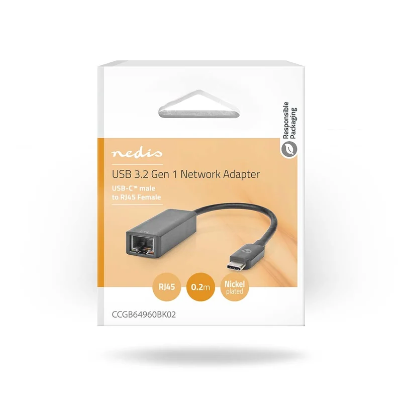 USB-netwerkadapter USB 3.2 Gen 1 - 2.5 Gbps - USB-C™ Male
