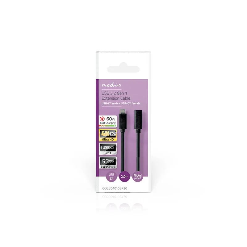 USB-Kabel USB 3.2 Gen 1 - USB-C™ Male - USB-C™ Female
