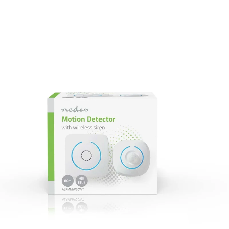 Bewegingsmelder met Alarm Batterij Gevoed - 6x AA/LR6 - 85 dB