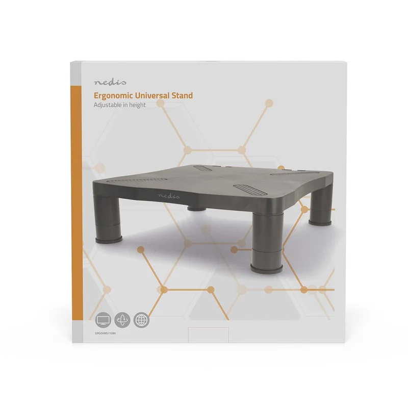 Monitorstandaard Ergonomie: Yes - Maximaal draagvermogen: 18 kg - Universeel