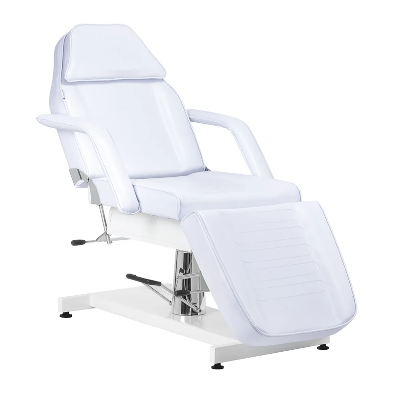 Sillon 210 v2 Hydraulische Behandelstoel Koud Wit – Professionele Beauty, Massage & Wellnessstoel
