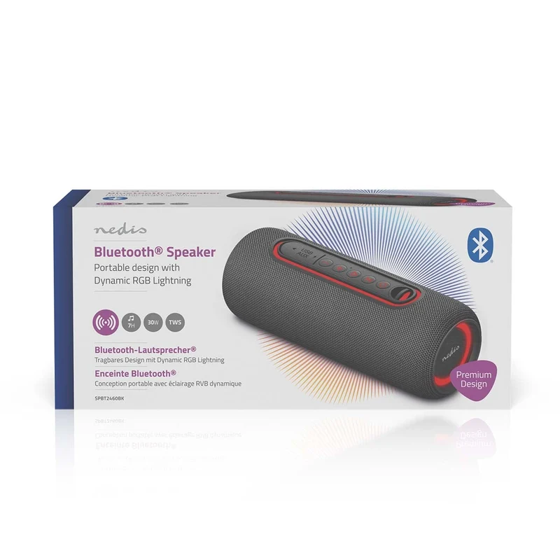 Bluetooth®-Speaker 240 min - Handheld Ontwerp - 30W