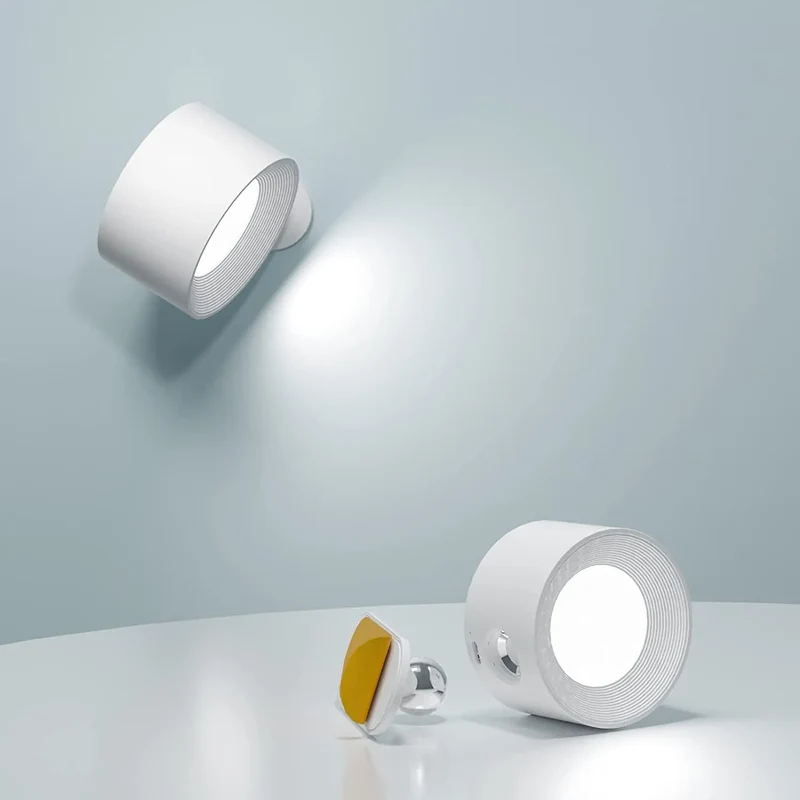 Wandlamp Draadloos Magnetisch 360° Draaibaar Oplaadbaar LED Stick On | Sansoti