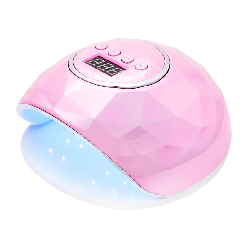 UV LED lamp Shiny 86W – Professionele nagellamp met sensor en lage warmtestand – Roze parelmoer