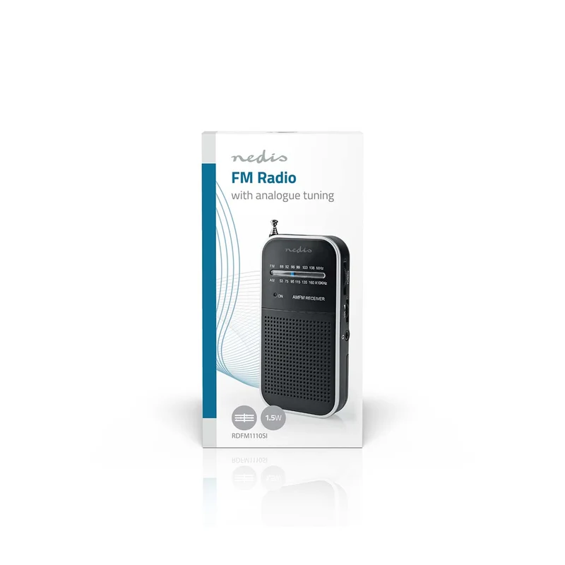 FM-Radio Draagbaar Model - AM / FM - Batterij Gevoed