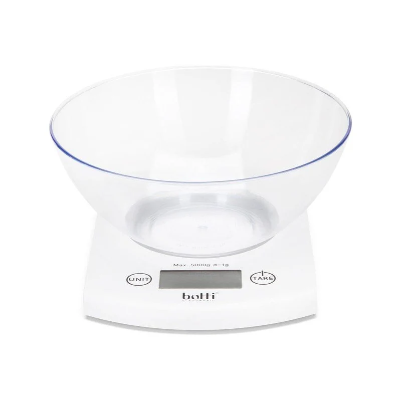 Botti Bowl digitale keukenweegschaal met kom 2L wit