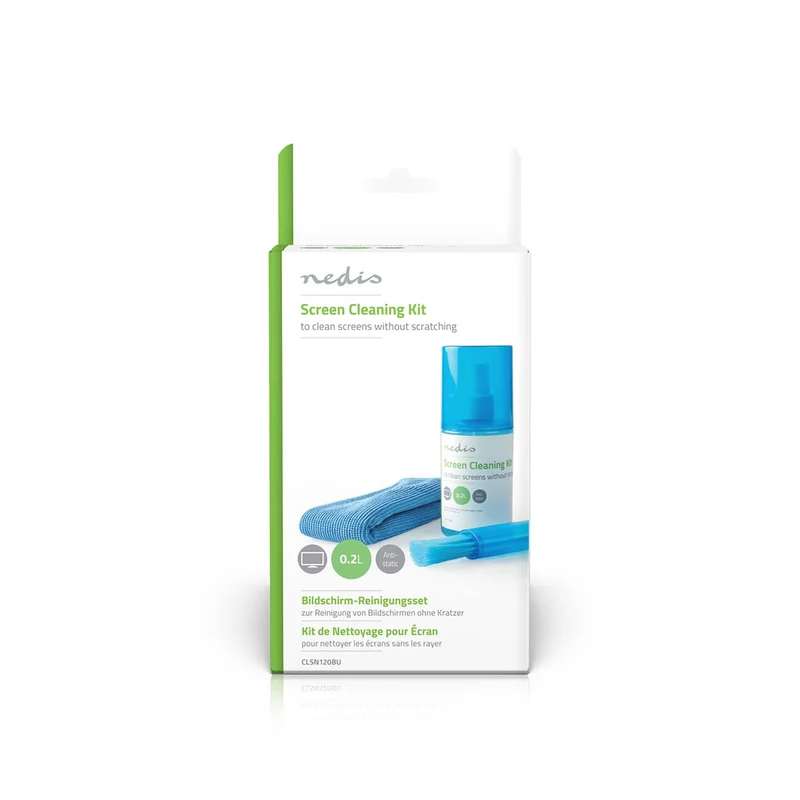Schermreiniger Spray - 200 ml - Notebook / Smartphone / Tablet / TV-Scherm
