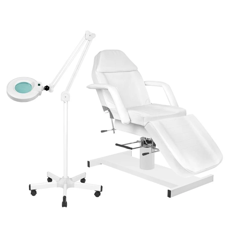 Active Shop Combi Deal – Professionele Behandelstoel + LED Loeplamp 5D – Luxe Beauty Set voor Schoonheidssalons & PMU
