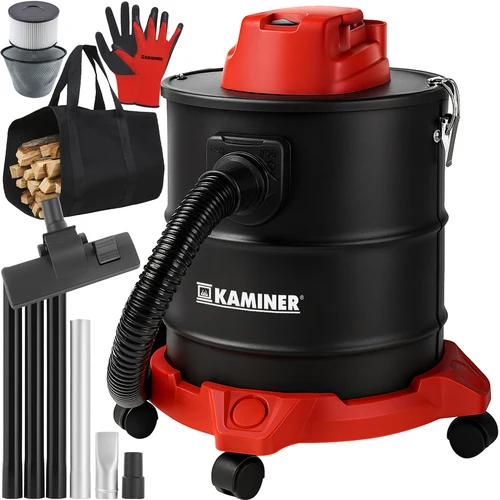Kaminer Asstofzuiger 20L 1600W – Aszuiger voor Pelletkachel & Open Haard