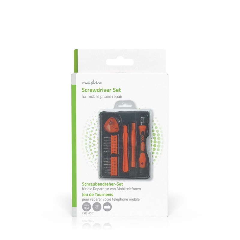 Phone/tablet repair set 17-in-1 - PC / Smartphone / Tablet - ABS / Metaal