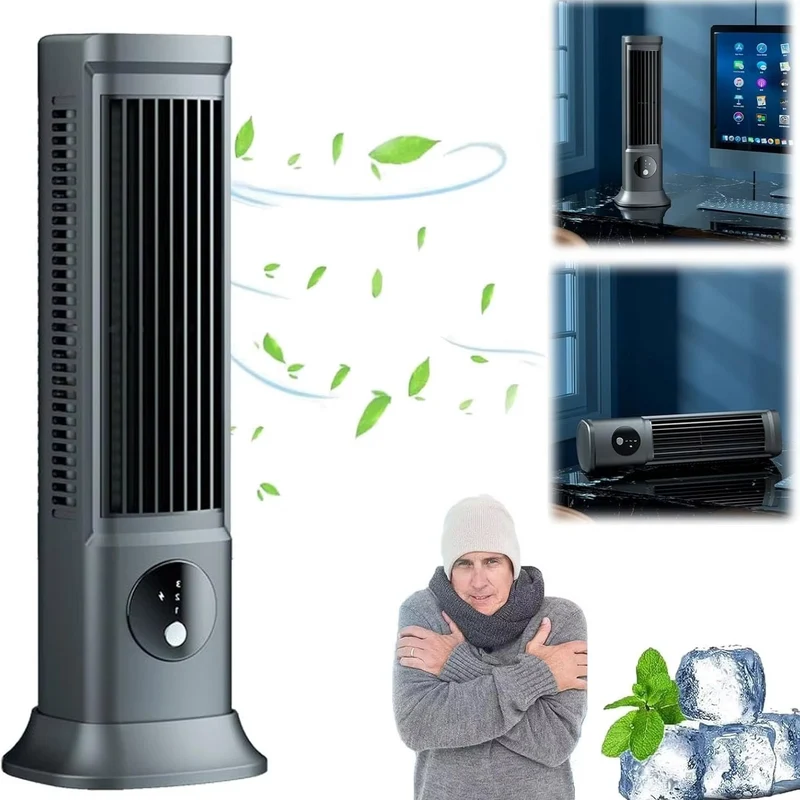 Mobiele Aircooler 3 Snelheden Fluisterstil Compact Multifunctioneel Luchtbevochtiging Kantoor Slaapkamer | Sansoti